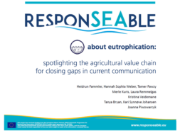 Seminar accompanying EUSBSR Annual Forum 2018: Eutrophication